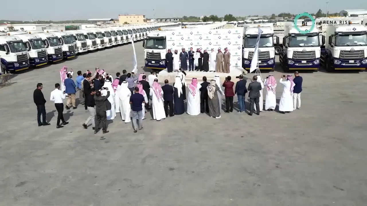 صفقة مجموعة الخالدي مع SINOTRUK — تدشين تجاري | تنفيذ أرينا رايز